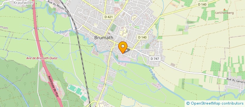 localisation de l'entreprise YILDIRIM  BRUMATH