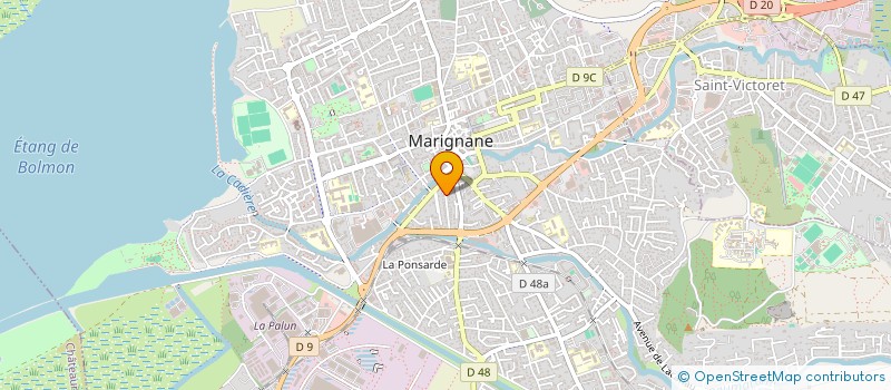 localisation de l'entreprise YILDIRIM à MARIGNANE