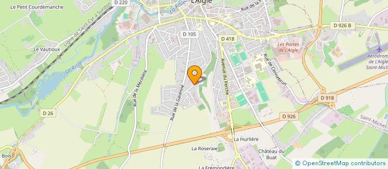 localisation de l'entreprise YILDIZ à L AIGLE