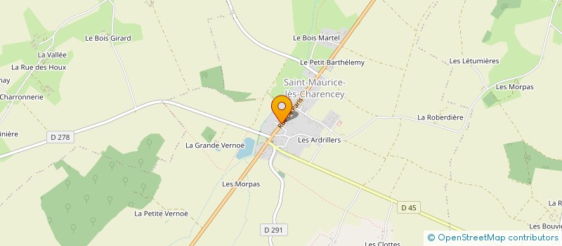 localisation de l'entreprise YILDIZ à CHARENCEY