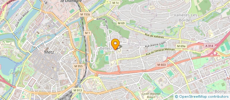 localisation de l'entreprise YILDIZ AVAN  METZ