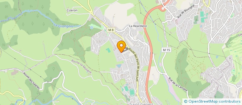 localisation de l'entreprise YILIAN  SAINT-GENEST-LERPT