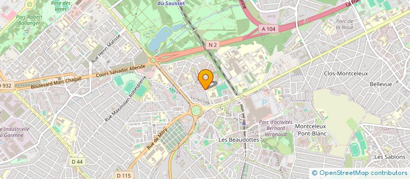 localisation de l'entreprise YILKA à AULNAY-SOUS-BOIS