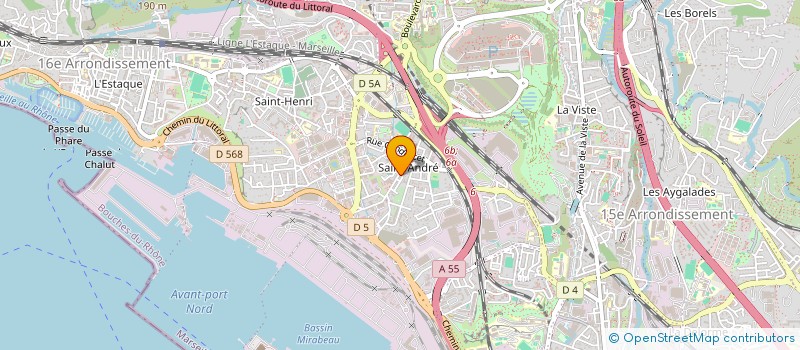 localisation de l'entreprise YILMAZ  MARSEILLE