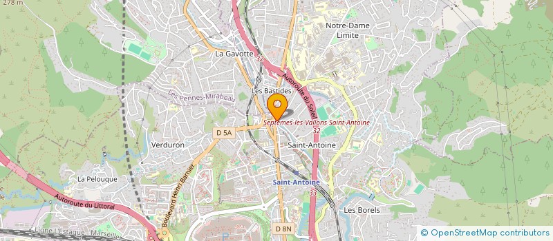 localisation de l'entreprise YILMAZ BAT à MARSEILLE 15EME