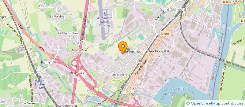 localisation de l'entreprise YILMAZ PRIMEURS à MACON