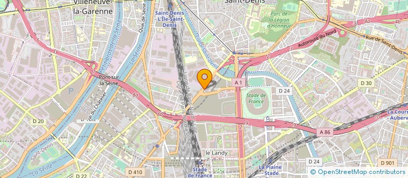 localisation de l'entreprise YILMAZLAR à SAINT-DENIS