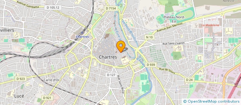 localisation de l'entreprise YILO MUSIQUE à CHARTRES