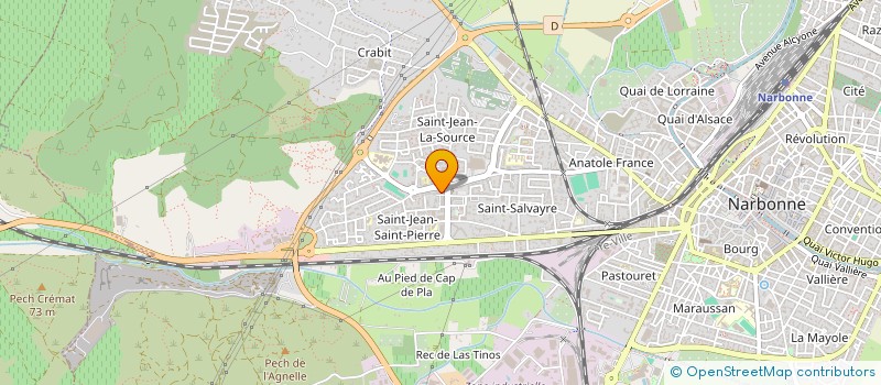 localisation de l'entreprise YIMMI à NARBONNE