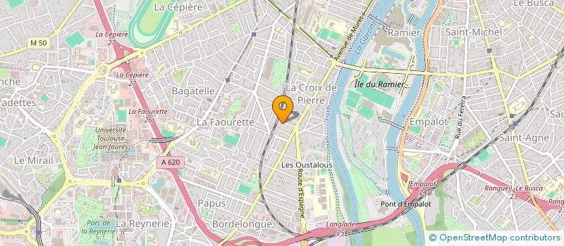 localisation de l'entreprise YIN 68 à TOULOUSE