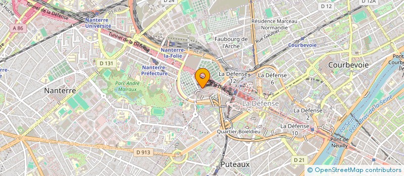 localisation de l'entreprise YIN'S  PUTEAUX