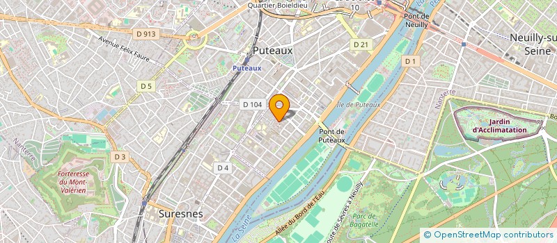 localisation de l'entreprise YIN & WALL  PUTEAUX