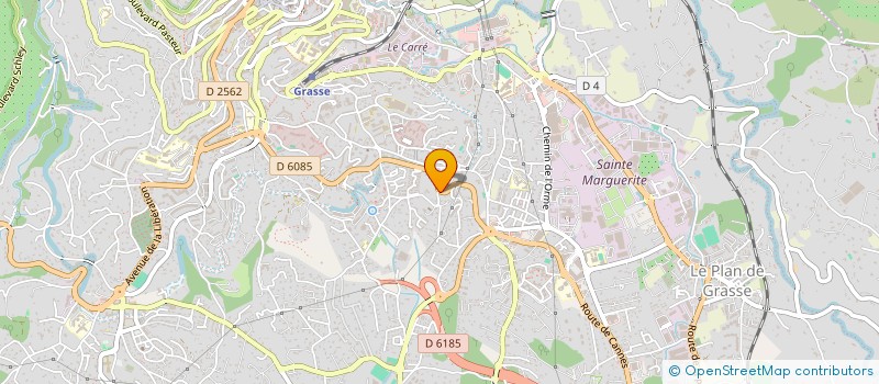 localisation de l'entreprise YIN YANG  GRASSE