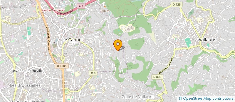 localisation de l'entreprise YIN YANG à LE CANNET