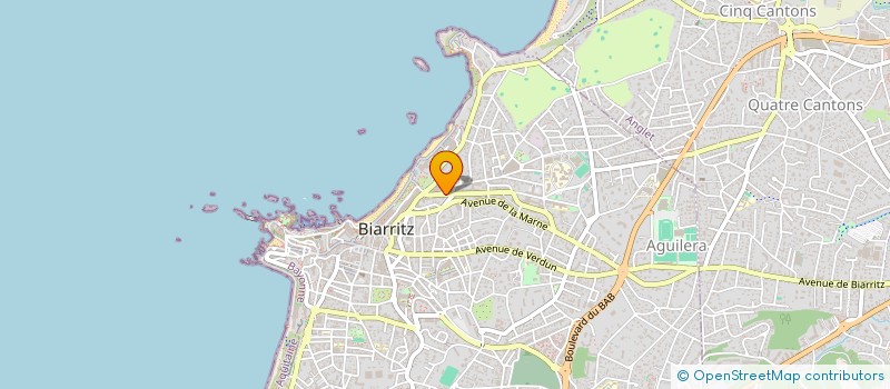 localisation de l'entreprise YIN YANG à BIARRITZ