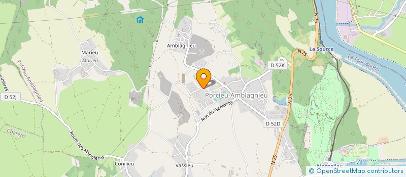 localisation de l'entreprise YIN YANG FINANCE  LA BALME-LES-GROTTES