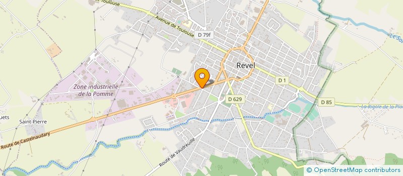 localisation de l'entreprise YIN-YANG IMMO  REVEL