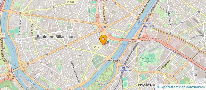 localisation de l'entreprise YING J.E à BOULOGNE-BILLANCOURT