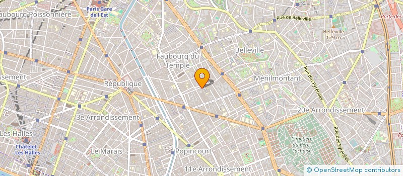 localisation de l'entreprise YING LI  PARIS