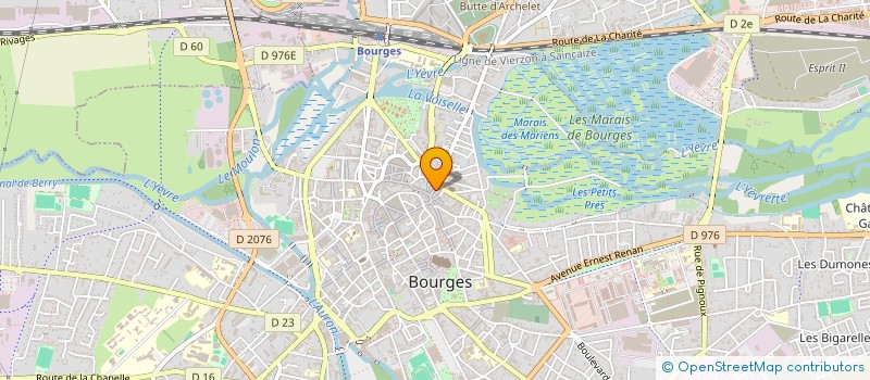 localisation de l'entreprise YINGLI  BOURGES