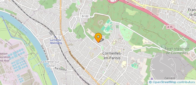 localisation de l'entreprise YINNOVA  CORMEILLES-EN-PARISIS