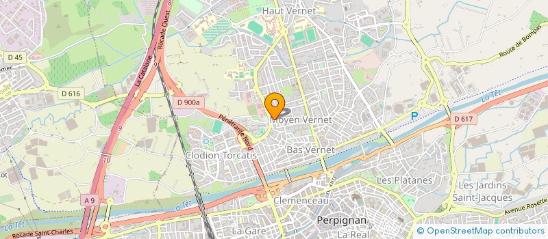 localisation de l'entreprise YINO à PERPIGNAN