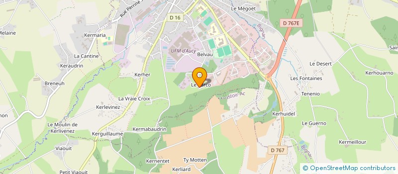 localisation de l'entreprise YIQI  LOCMINE