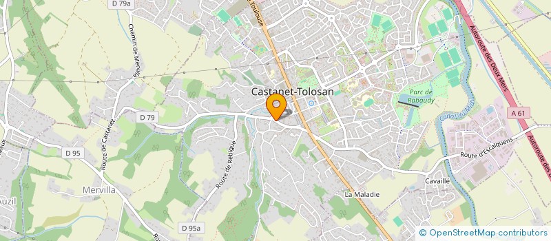 localisation de l'entreprise YIQI TAIJI à CASTANET-TOLOSAN