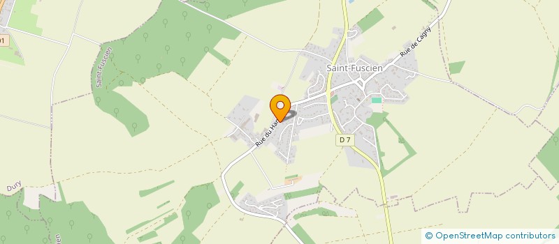 localisation de l'entreprise YIRONG à LUZARCHES