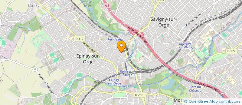 localisation de l'entreprise YIX  EPINAY-SUR-ORGE