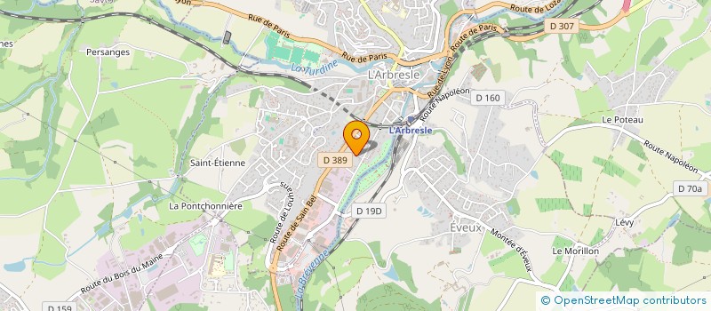 localisation de l'entreprise YIXIAN  L'ARBRESLE