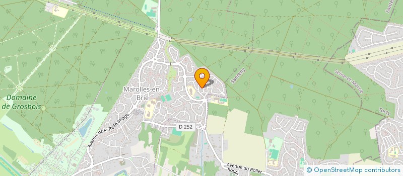 localisation de l'entreprise YJ CREATION  MAROLLES-EN-BRIE