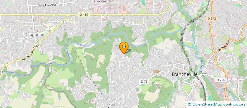 localisation de l'entreprise YJ HIPPOCRATE  FRANCHEVILLE