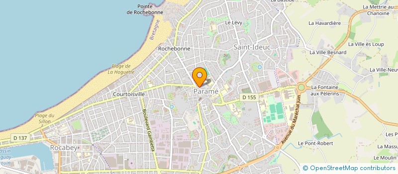localisation de l'entreprise YJ INVEST à SAINT-MALO