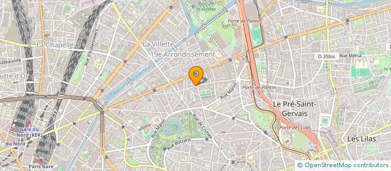 localisation de l'entreprise YJC  PARIS