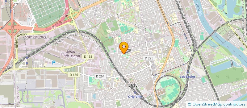 localisation de l'entreprise YJC  ORLY