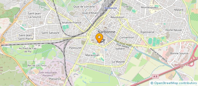 localisation de l'entreprise YJF  SERVIAN