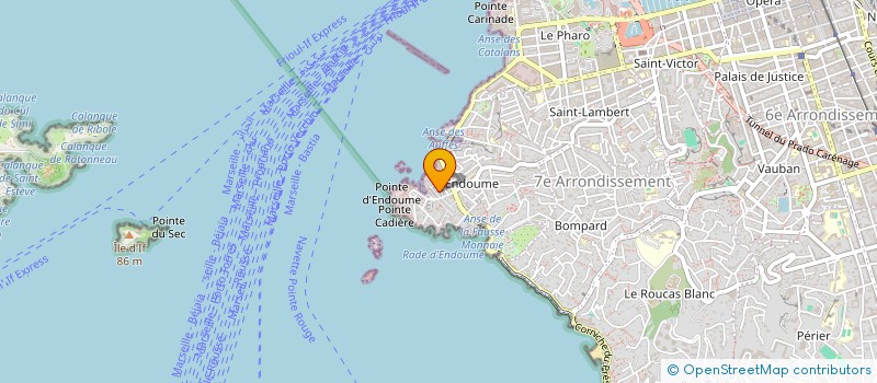 localisation de l'entreprise YJK à MARSEILLE