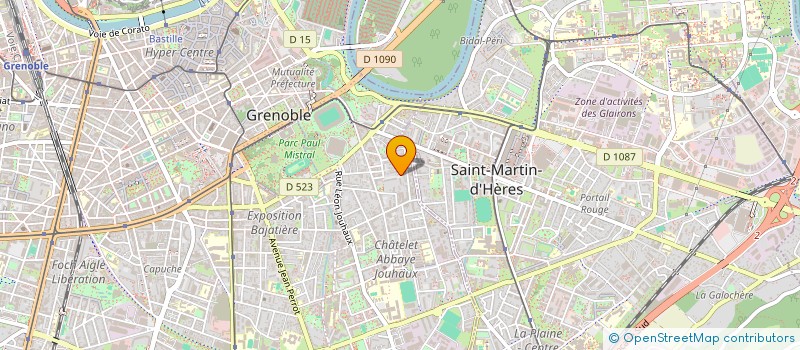 localisation de l'entreprise YJL TRANSPORT  GRENOBLE