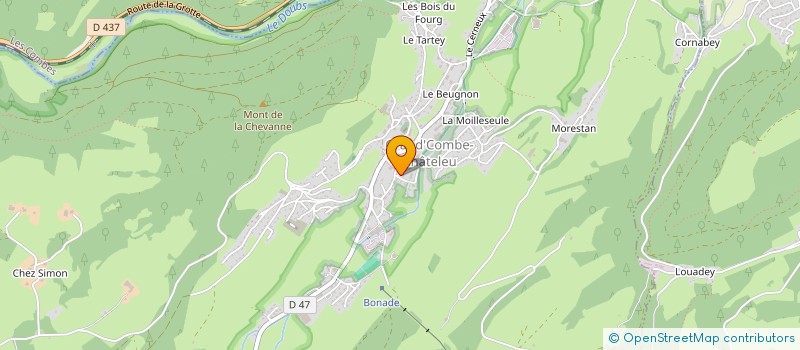 localisation de l'entreprise YJR  GRAND'COMBE-CHATELEU