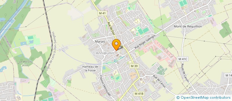 localisation de l'entreprise YK  ANNULLIN