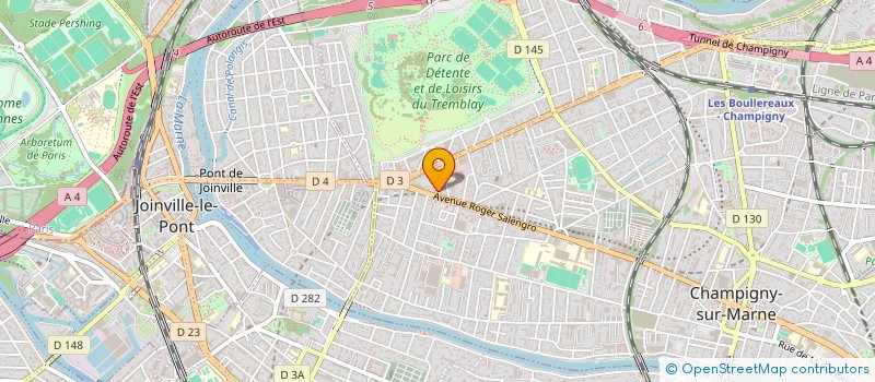 localisation de l'entreprise YK à CHAMPIGNY-SUR-MARNE