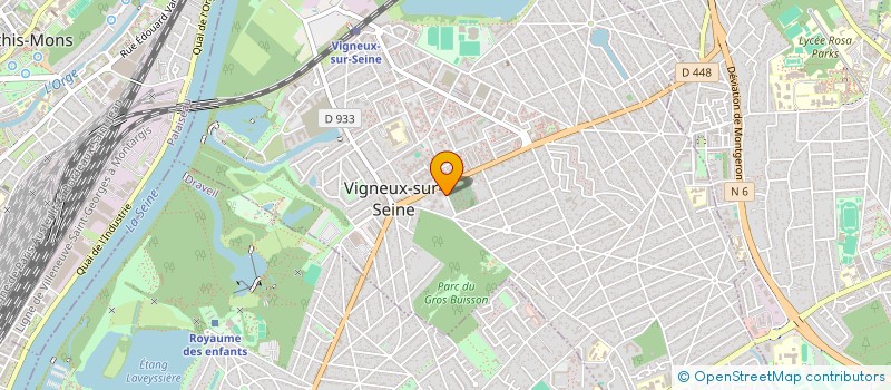 localisation de l'entreprise YK CORP à LES LILAS