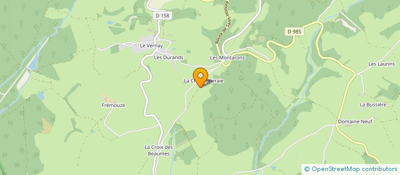 localisation de l'entreprise YK CREATION&RENOV'  SEMELAY