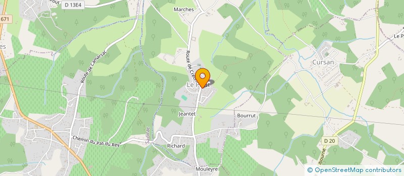 localisation de l'entreprise YK ESTATE  LE POUT