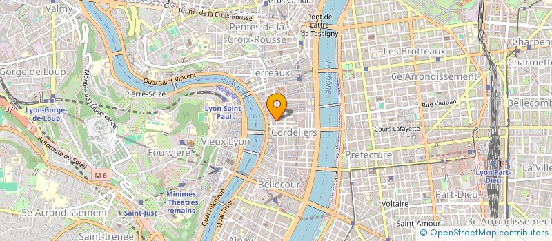 localisation de l'entreprise YK P  LYON