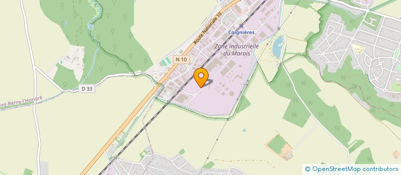 localisation de l'entreprise YK PARE BRISE  COIGNIERES