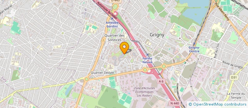 localisation de l'entreprise YK RENOVATION  GRIGNY