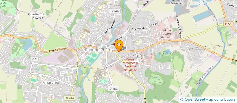 localisation de l'entreprise YK2L INVEST  PONT-DE-CHERUY