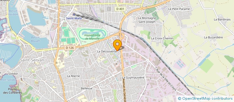 localisation de l'entreprise YKAMALOU  SAINT-MALO